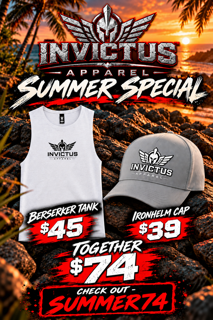 Summer Special Bundle — Berserker Singlet + Ironhelm Cap